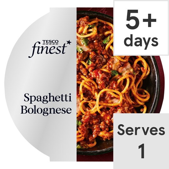 Tesco Finest Spaghetti Bolognese 400G Tesco Groceries