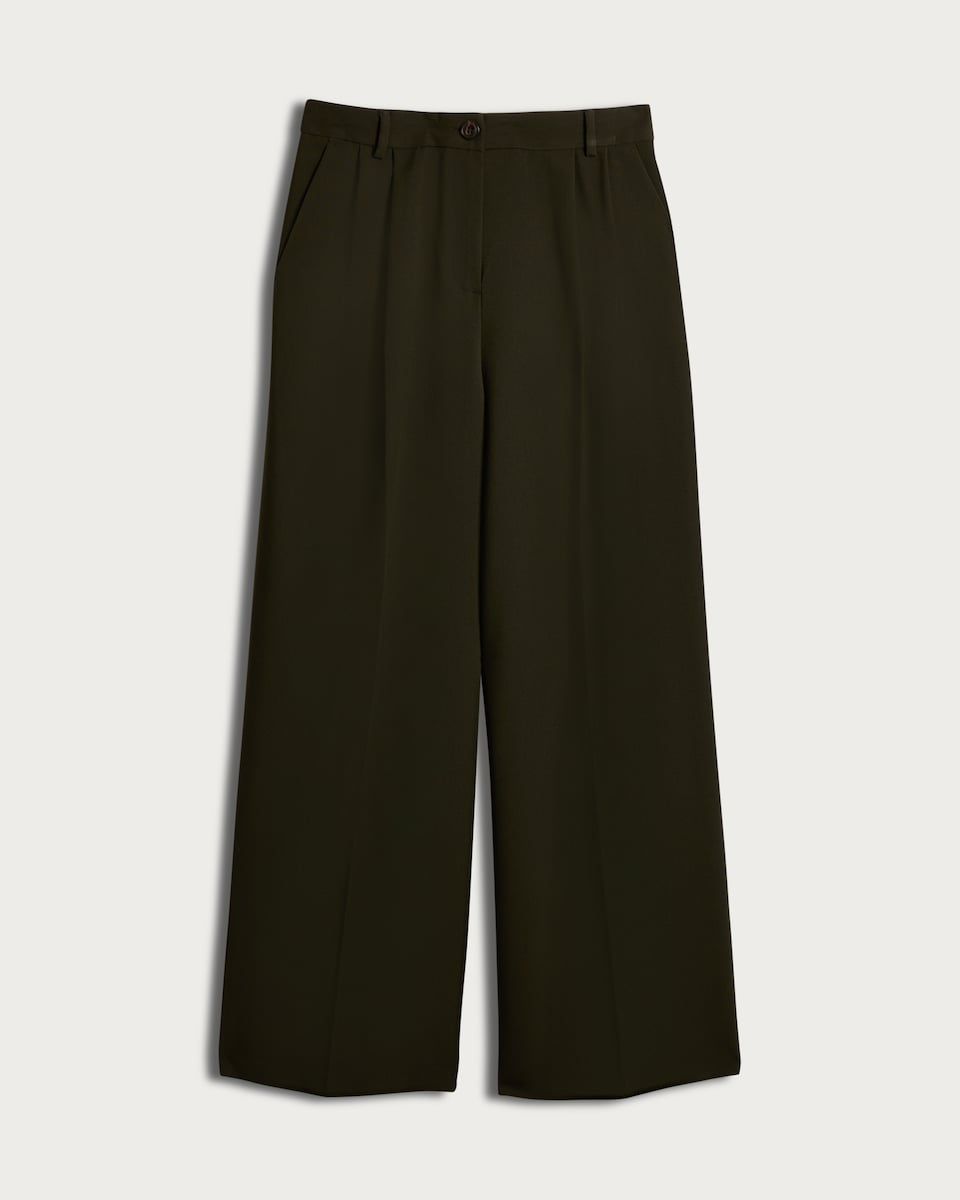The F&F Edit Super Wide Leg Trousers in Multi
