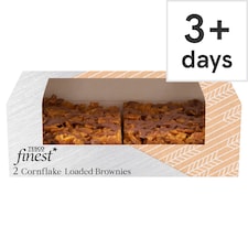 Tesco Finest Cornflake Brownies 2 Pack