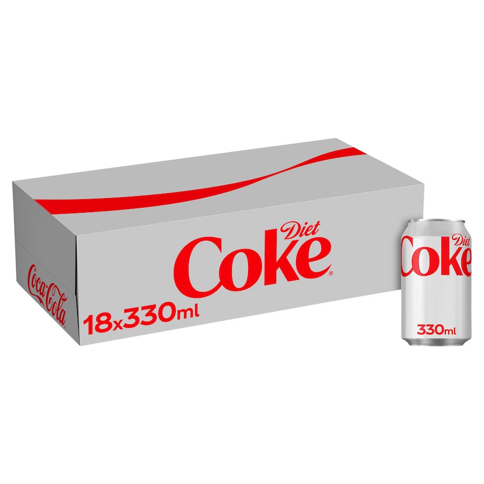 image 1 of Diet Coke 18x330ml