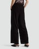 image 2 of F&F Velvet Wide Leg Trousers in Brown