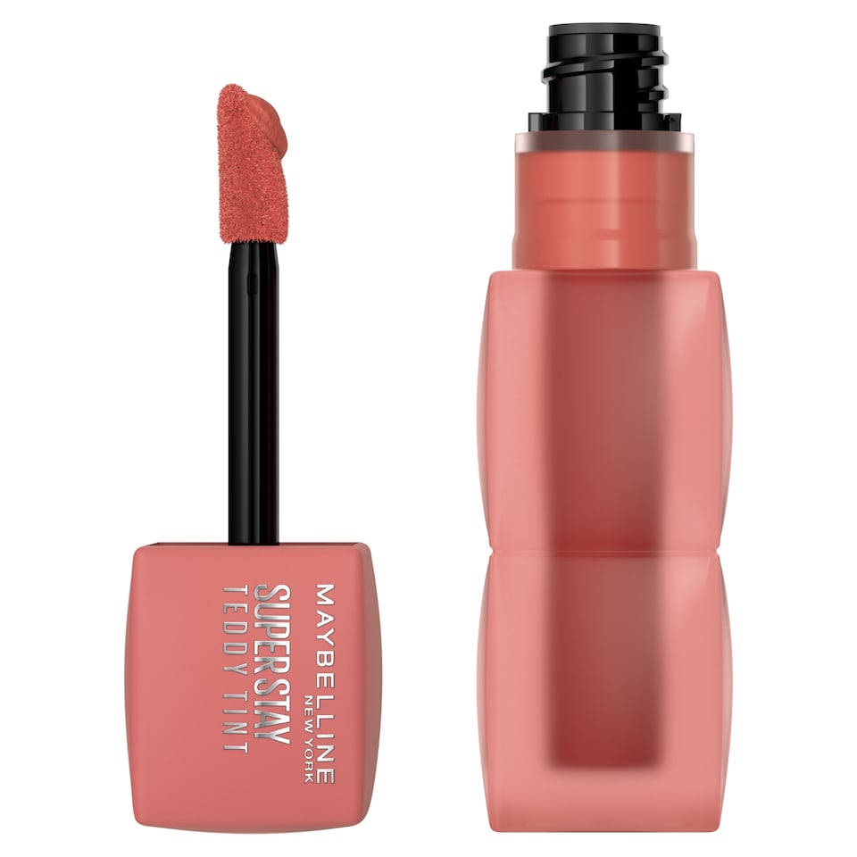 image 1 of Maybelline Super Stay Teddy Tint Lip Tint, 15 Skinnydip, 5ml