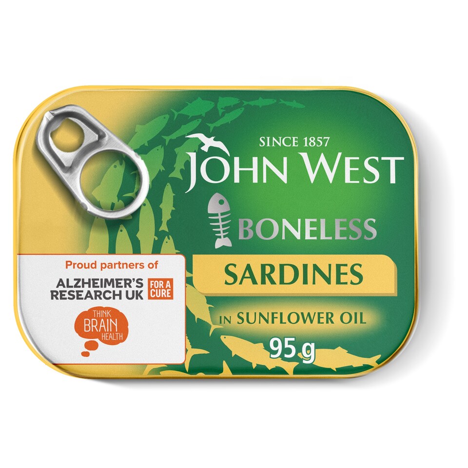 John West Boneless Sardines Sunflower Oil 95G
