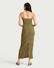 image 3 of F&F Textured Co-ord Midi Skirt in Green