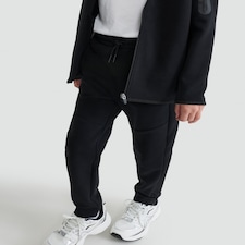 F&F Active Cotton Rich Cuffed Drawstring Joggers in Black