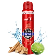 Old Spice Captain Scent of Fierce Ocean Deodorant Body Spray 250ml