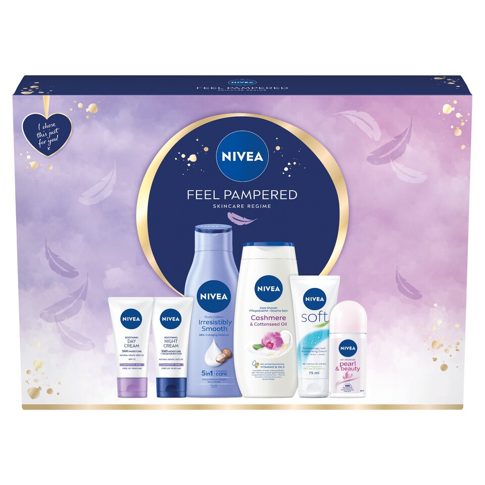 image 1 of Nivea Feel Pampered Gift Set