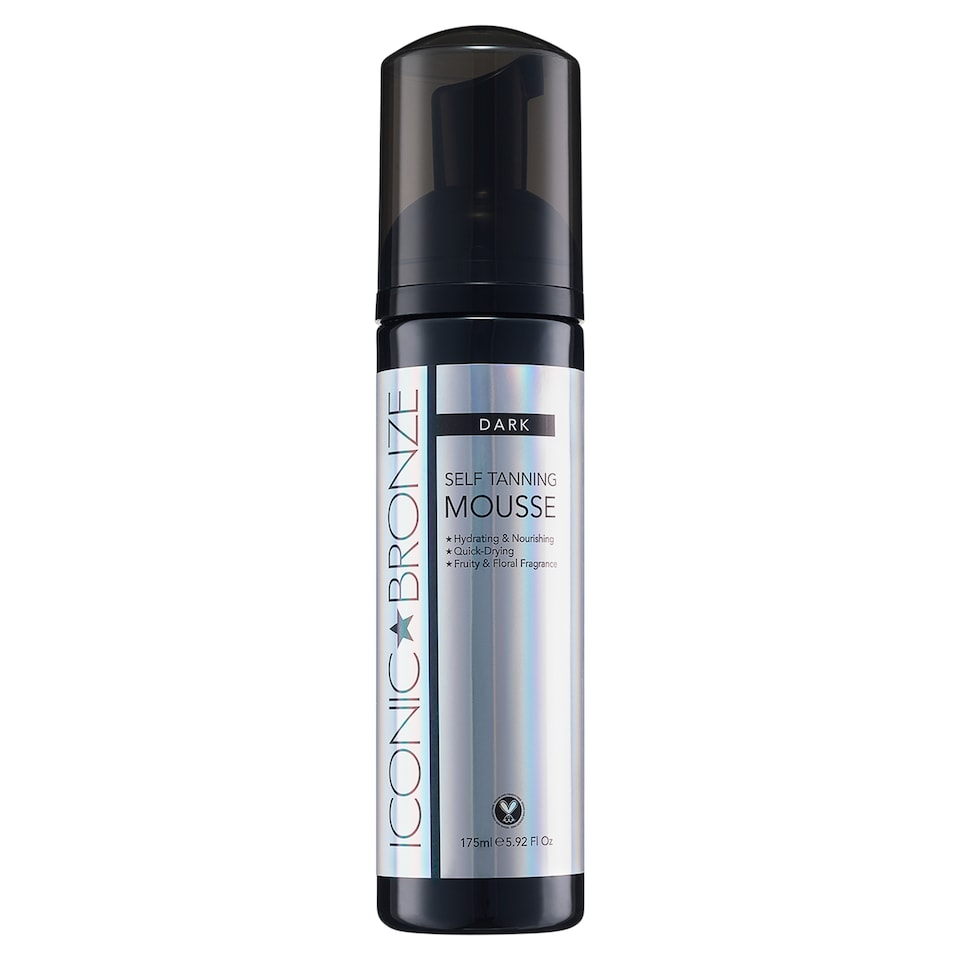 Iconic Bronze Self-Tanning Mousse Dark 175ml
