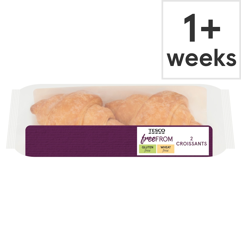 Tesco Free From Croissants 2 pack