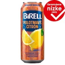 Birell Polotmavý citrón nealko radler 0,5 l