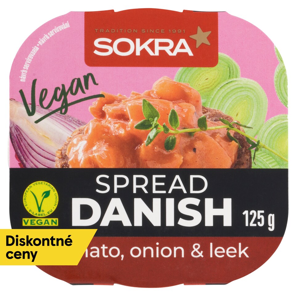 image 1 of Sokra Spread Danish 125 g
