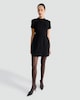 image 1 of F&F Short Sleeve Mini Dress in Black