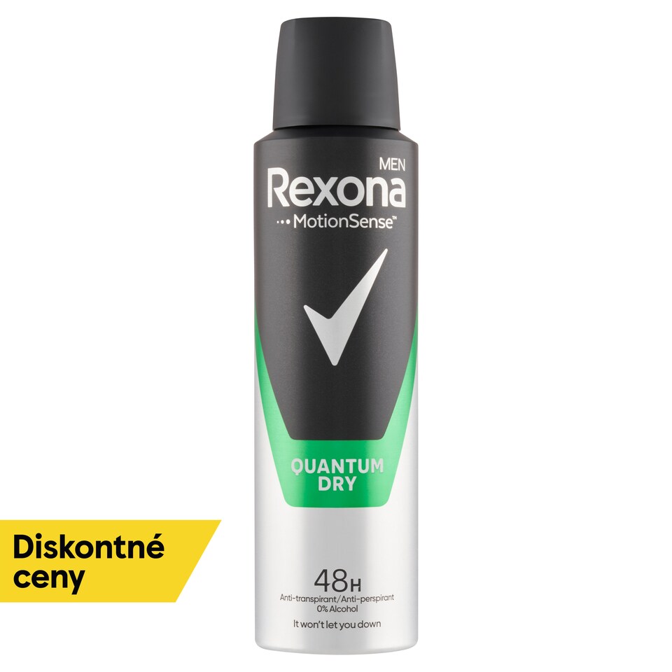 obrázok 1 z Rexona Men Quantum antiperspirant dezodorant sprej pre mužov 150 ml