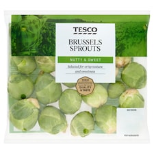 Tesco Brussels Sprouts 500G