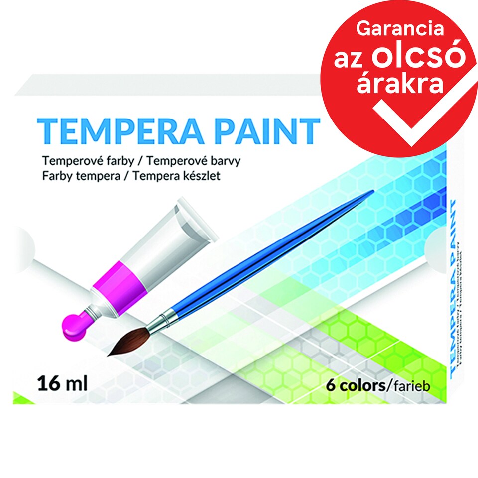 Tempera készlet 16 ml x 6 színben