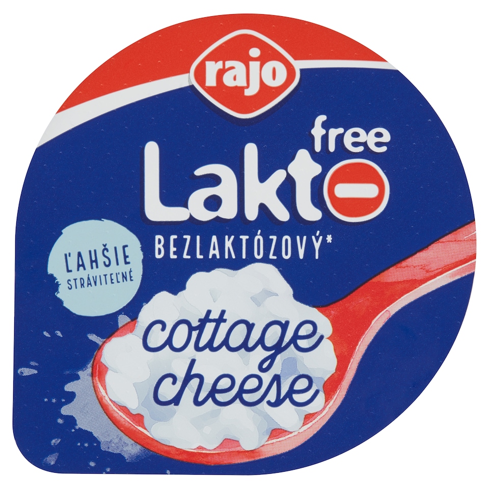 obrázok 1 z Rajo Lakto Free Cottage Cheese biely 180 g