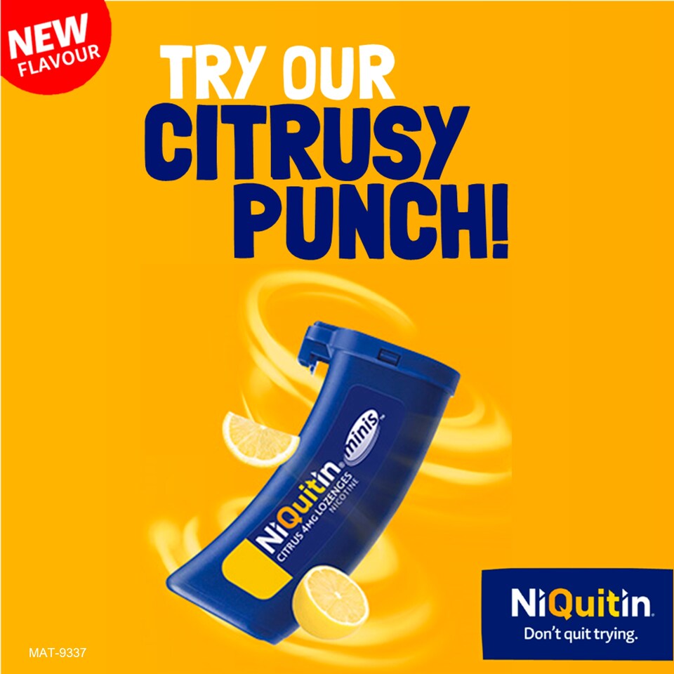 image 1 of NIQUITIN Mini Lozenges Citrus 4.0mg 60s
