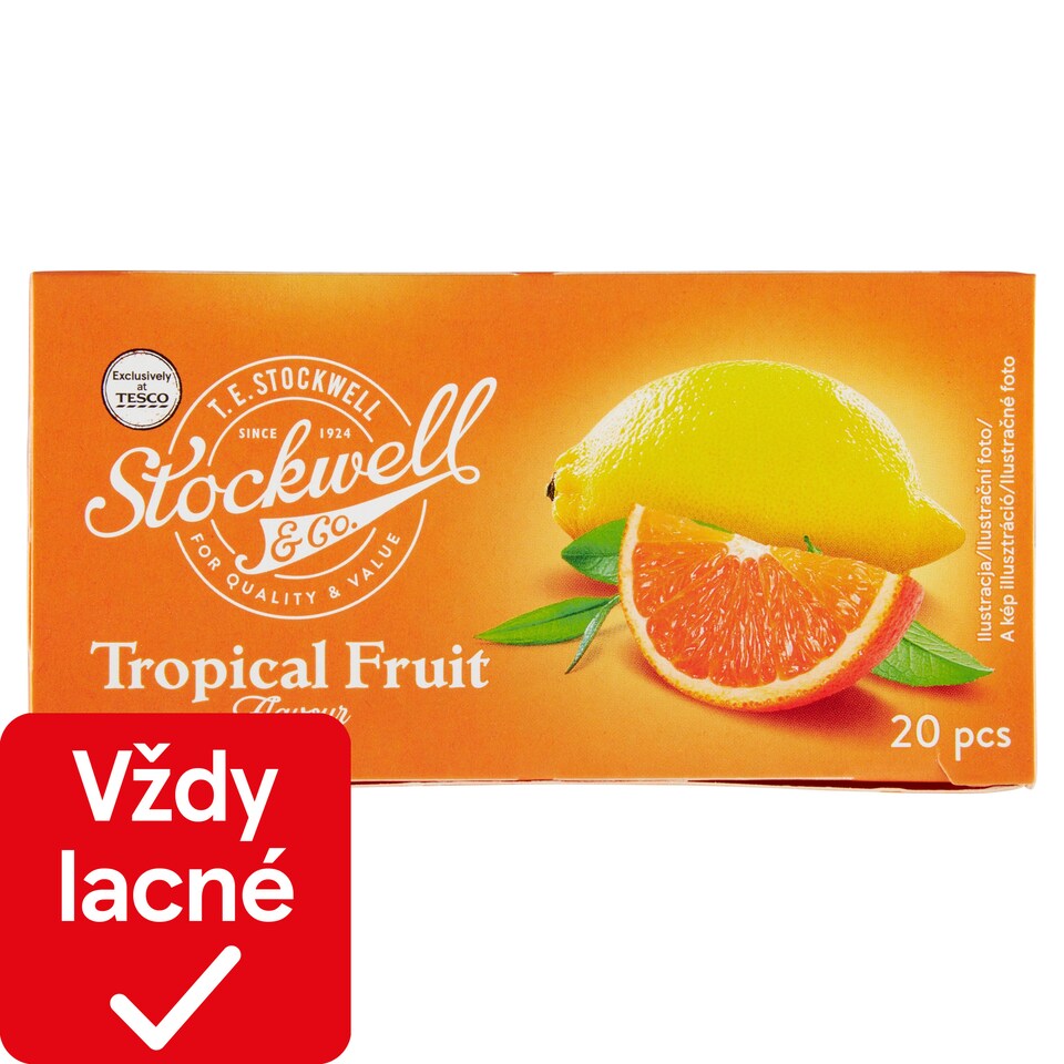 Stockwell & Co. Tropical Fruit Flavour Fruit Tea 20 x 2 g (40 g)