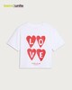 image 2 of F&F Girls Pure Cotton Love Club T‑Shirt – Supporting Teens Unite Fighting Cancer in White