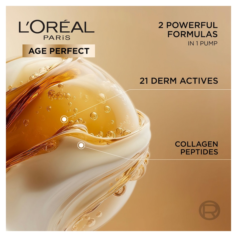 image 1 of L'Oreal Paris Age Perfect Age defying serum Le Duo 15ml
