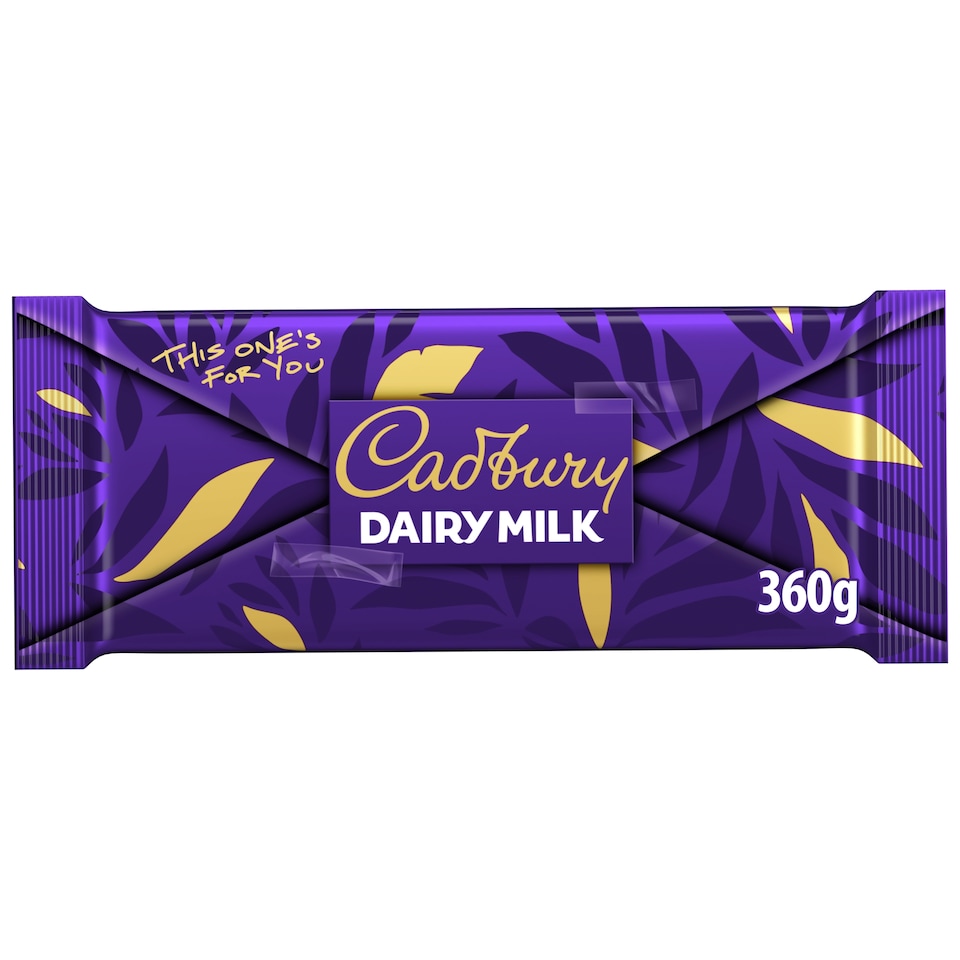 Cadbury Dairy Milk Choc Bar 360g