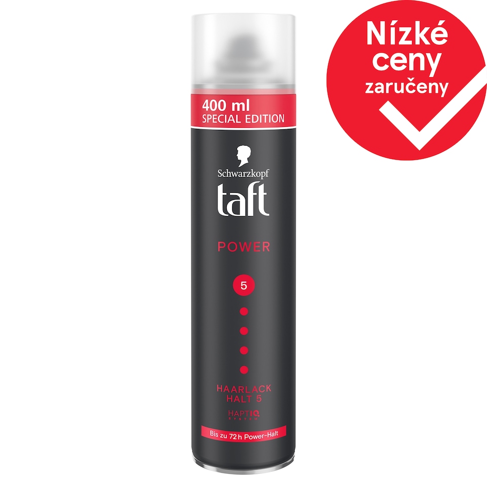Obrázek 1 pro produkt Taft Power Caffeine lak na vlasy 400ml