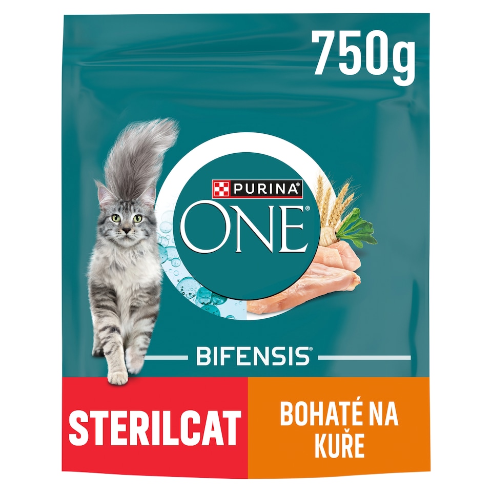Purina ONE Bifensis Sterilised Chicken Cat Kibble 750g