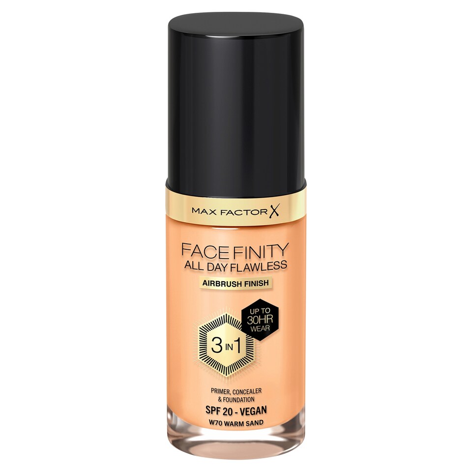 image 1 of Max Factor Facefinity Flawless W70 Warm Sand 30Ml