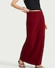image 2 of F&F Woven Midi Skirt in Red