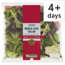 Tesco Mixed Leaf Salad 120G