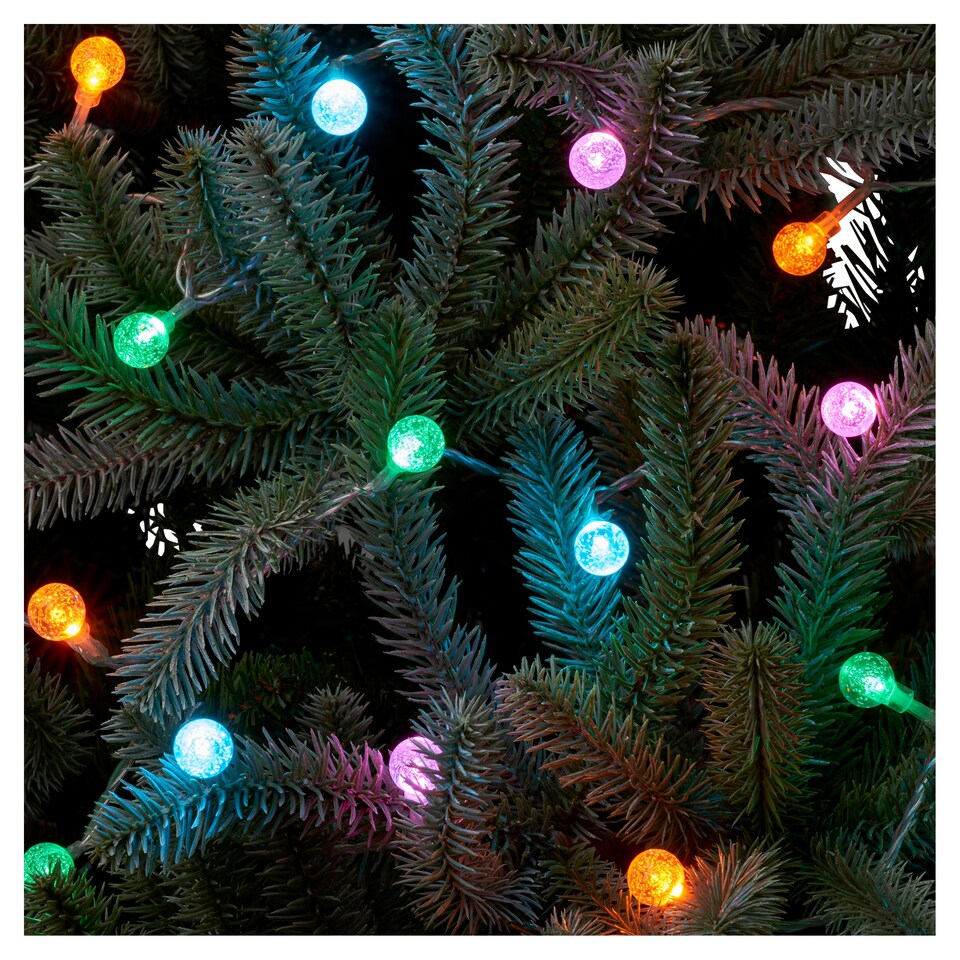 image 1 of Tesco Multicoloured Berry Lights