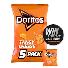 Doritos Tangy Cheese Flavour Corn Chips 5 x 30g