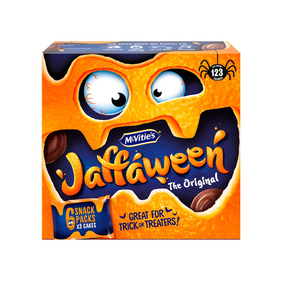 image 1 of McVitie's The Original Jaffa Cakes Snack Packs 6 x 3 Pack
