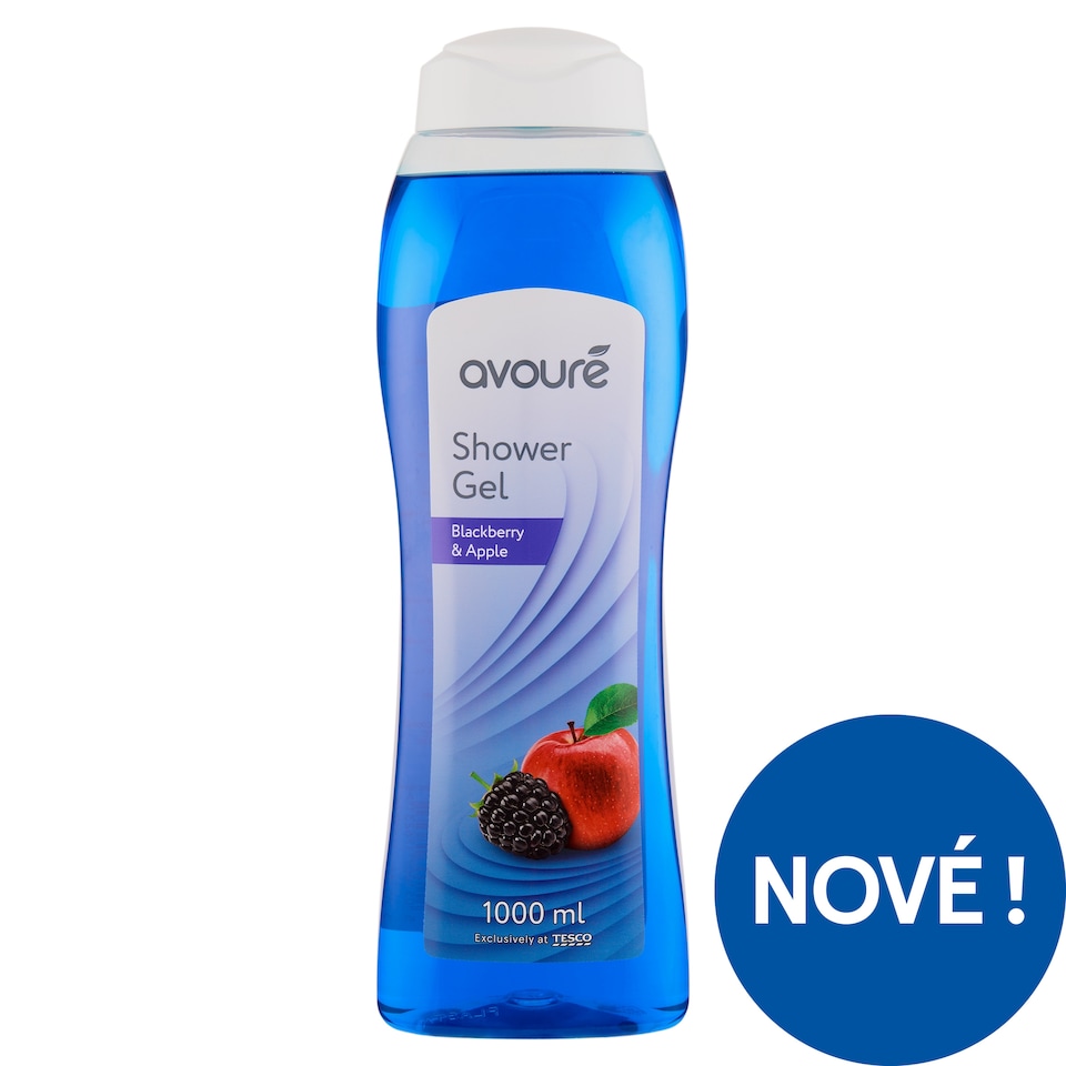 Avouré Shower Gel Blackberry & Apple 1000ml