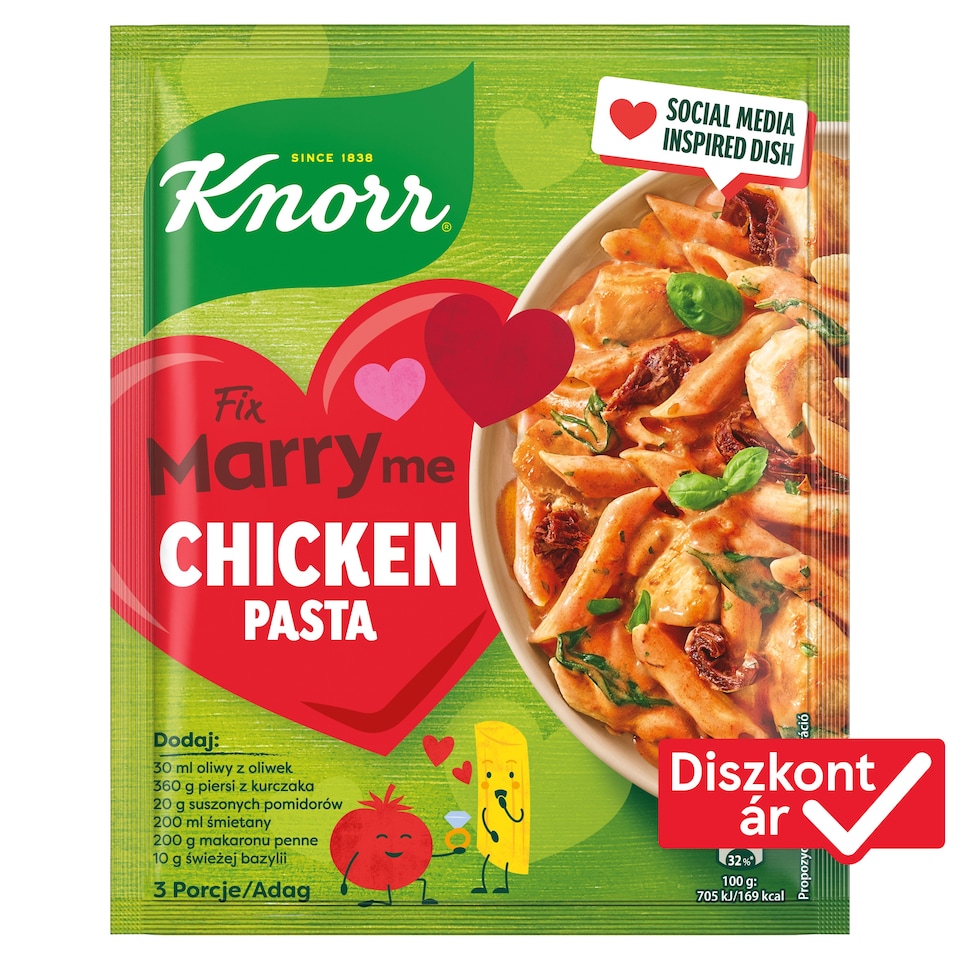 Knorr Marry me Tomato-Cream Chicken Pasta Base 48 g