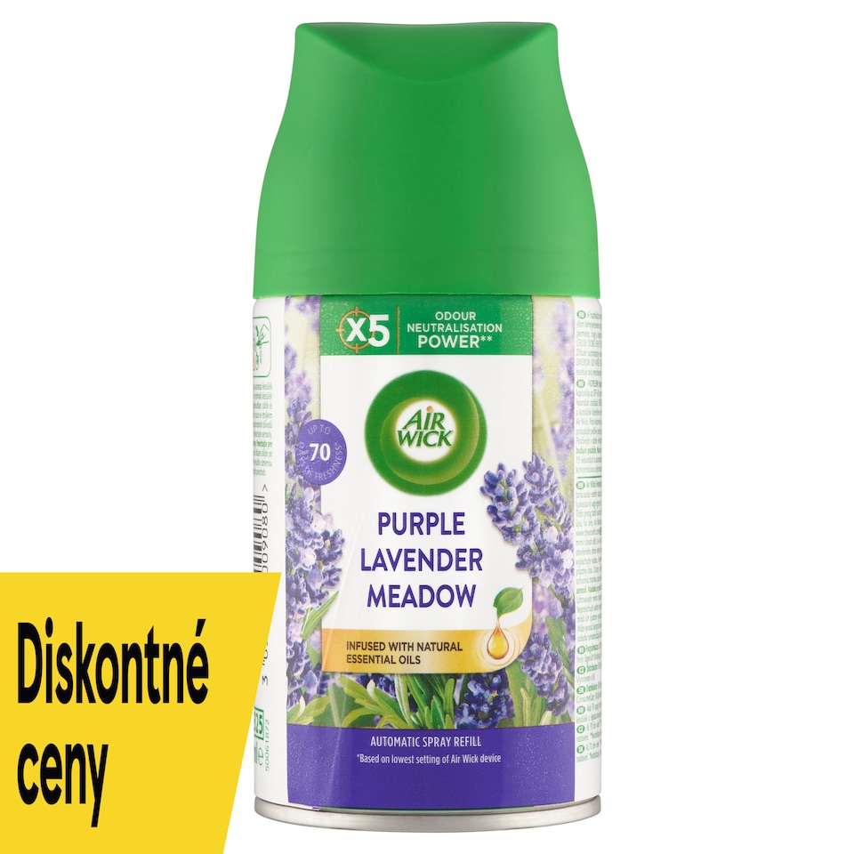 image 1 of Air Wick Freshmatic Automatic Spray Refill Purple Lavender Meadow 250 ml