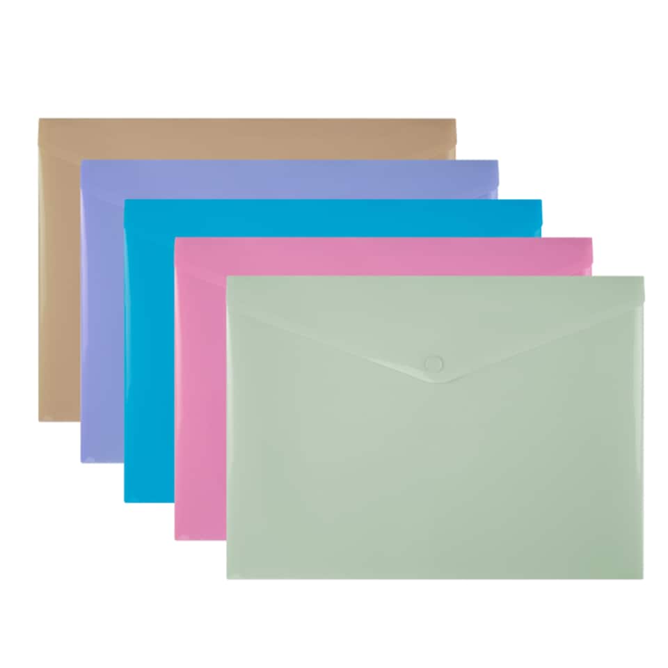 Tesco Popper Doc Wallet 5 Pack -Replenish