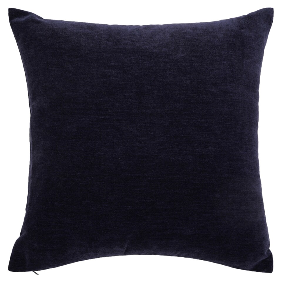 F&F Home Navy Chenille Cushion