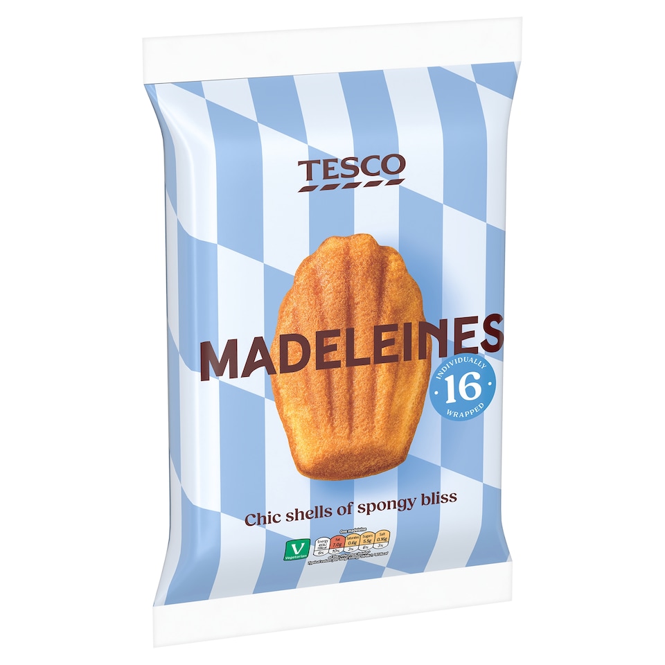 image 1 of Tesco Madeleines - French Inspired 400g