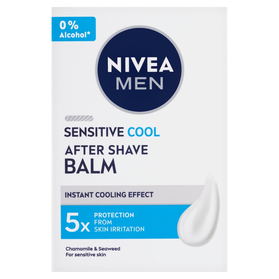 image 1 of Nivea Men Sensitive Cool After Shave Balm 100 ml