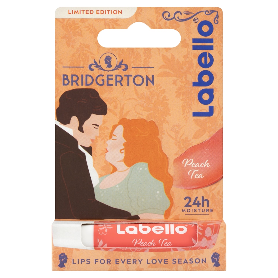 Obrázek 1 pro produkt Labello Peach Tea Tónovací balzám na rty - Limited Bridgerton Edition 4,8g