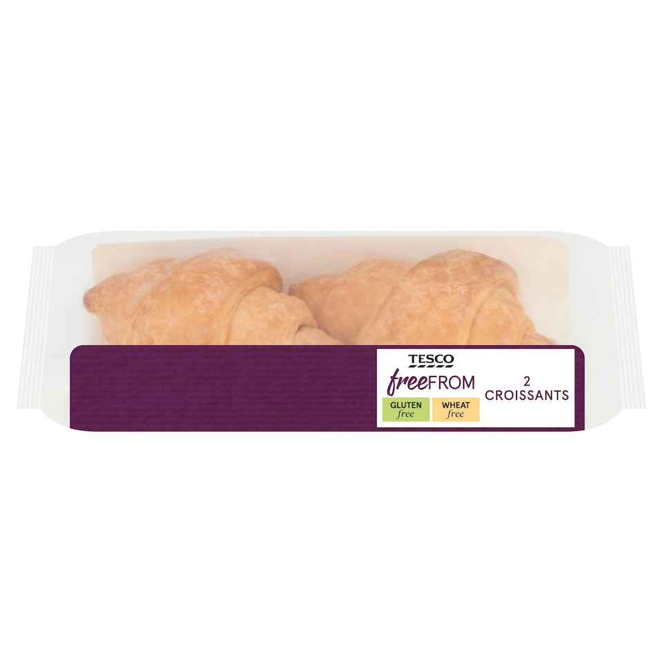 Tesco Free From Croissants 2 pack
