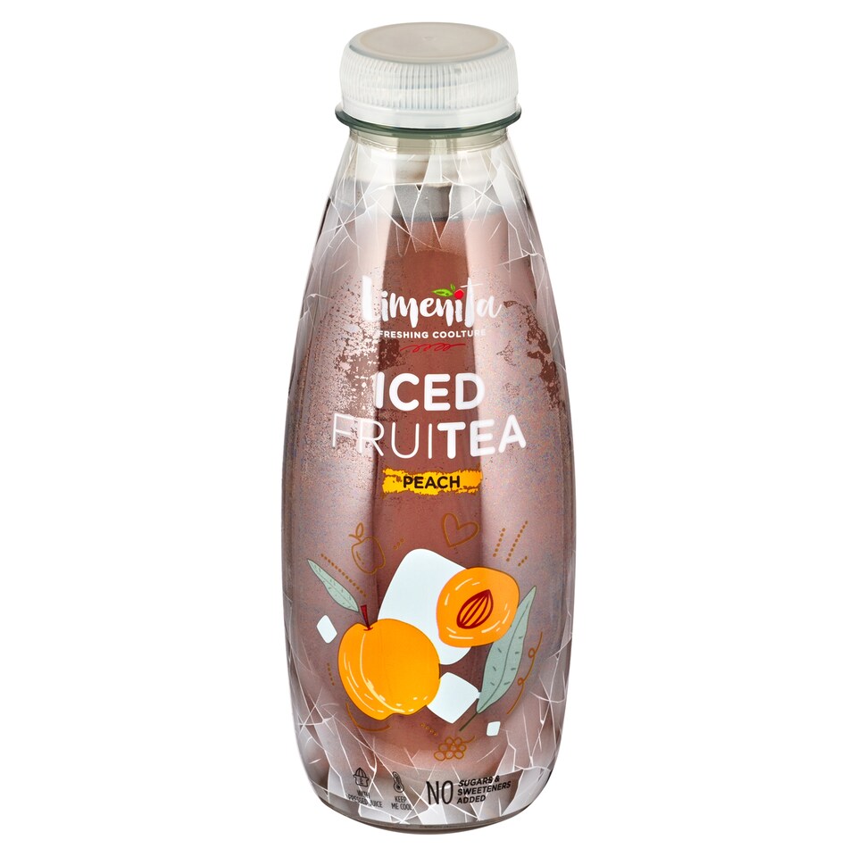 Obrázek 1 pro produkt Limeñita Iced Fruitea Peach nápoj s ovocnými šťávami a extraktem z černého čaje 500ml