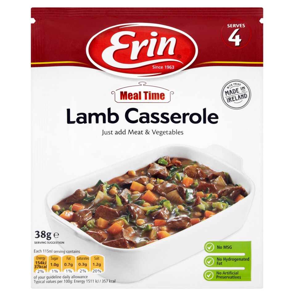 Erin Lamb Casserole 38G