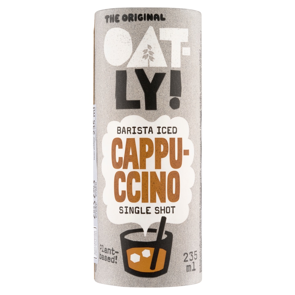 Obrázek 1 pro produkt Oatly! Ovesný nápoj s kávou Cappuccino 235ml