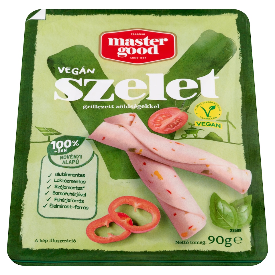 image 1 of Master Good Vegan Cutlet with Grilled Vegetables 90 g