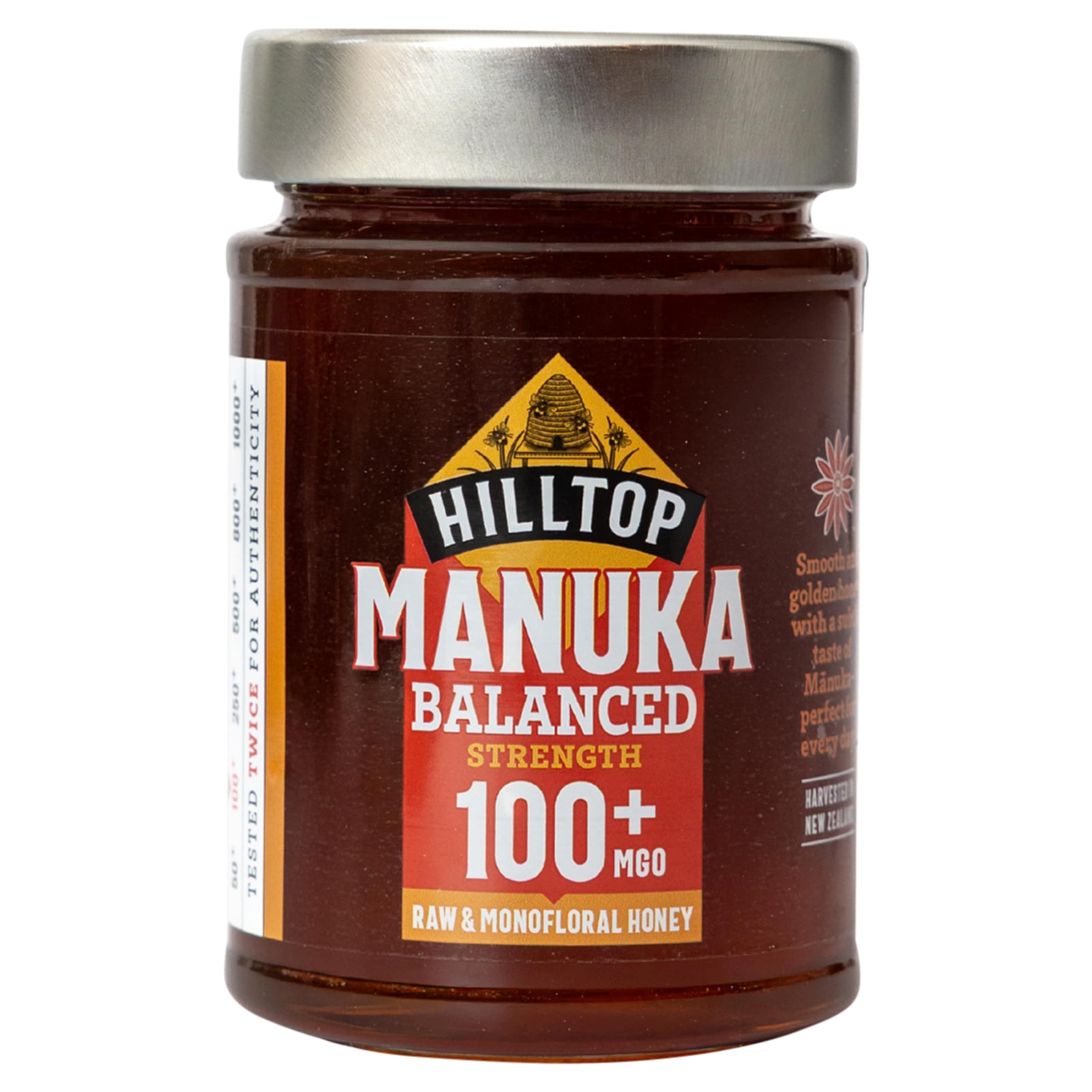 Hilltop Premium Manuka 100+ Mgo Honey Of New Zealand 225G