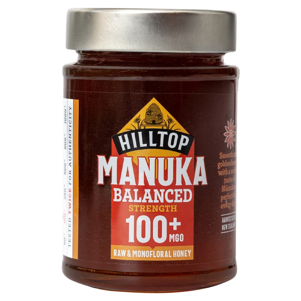 image 1 of Hilltop Premium Manuka 100+ Mgo Honey Of New Zealand 225G