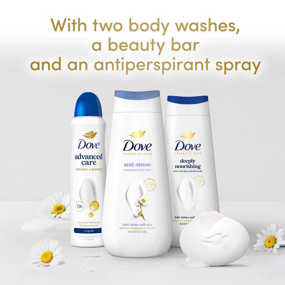 image 1 of Dove Treasures Collection with Beauty Pouch Gift Set