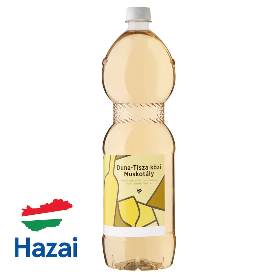image 1 of Duna-Tisza közi Muskotály Semi Sweet White Wine 10,5% 1,5 l